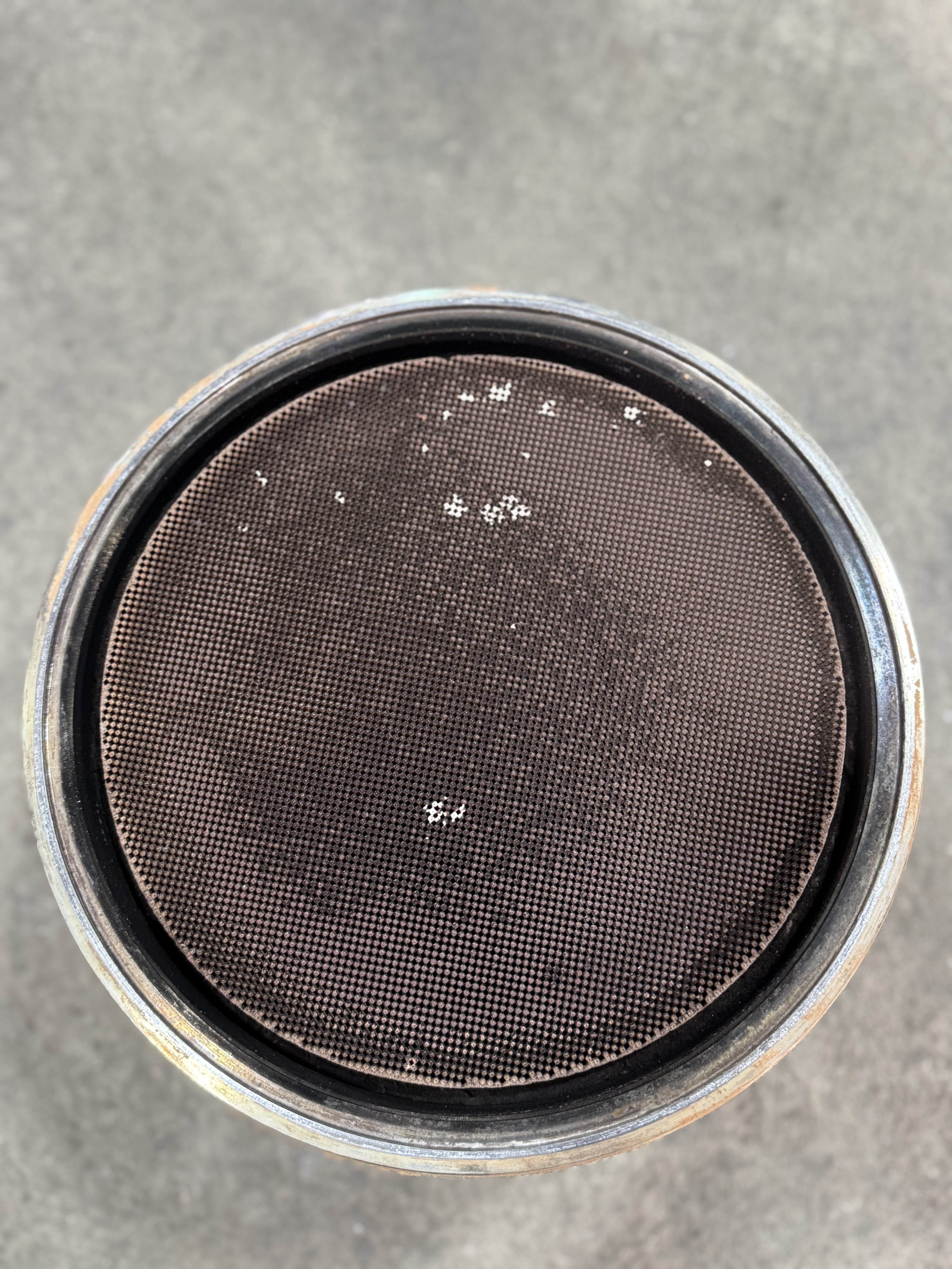 FAP agricole avant nettoyage