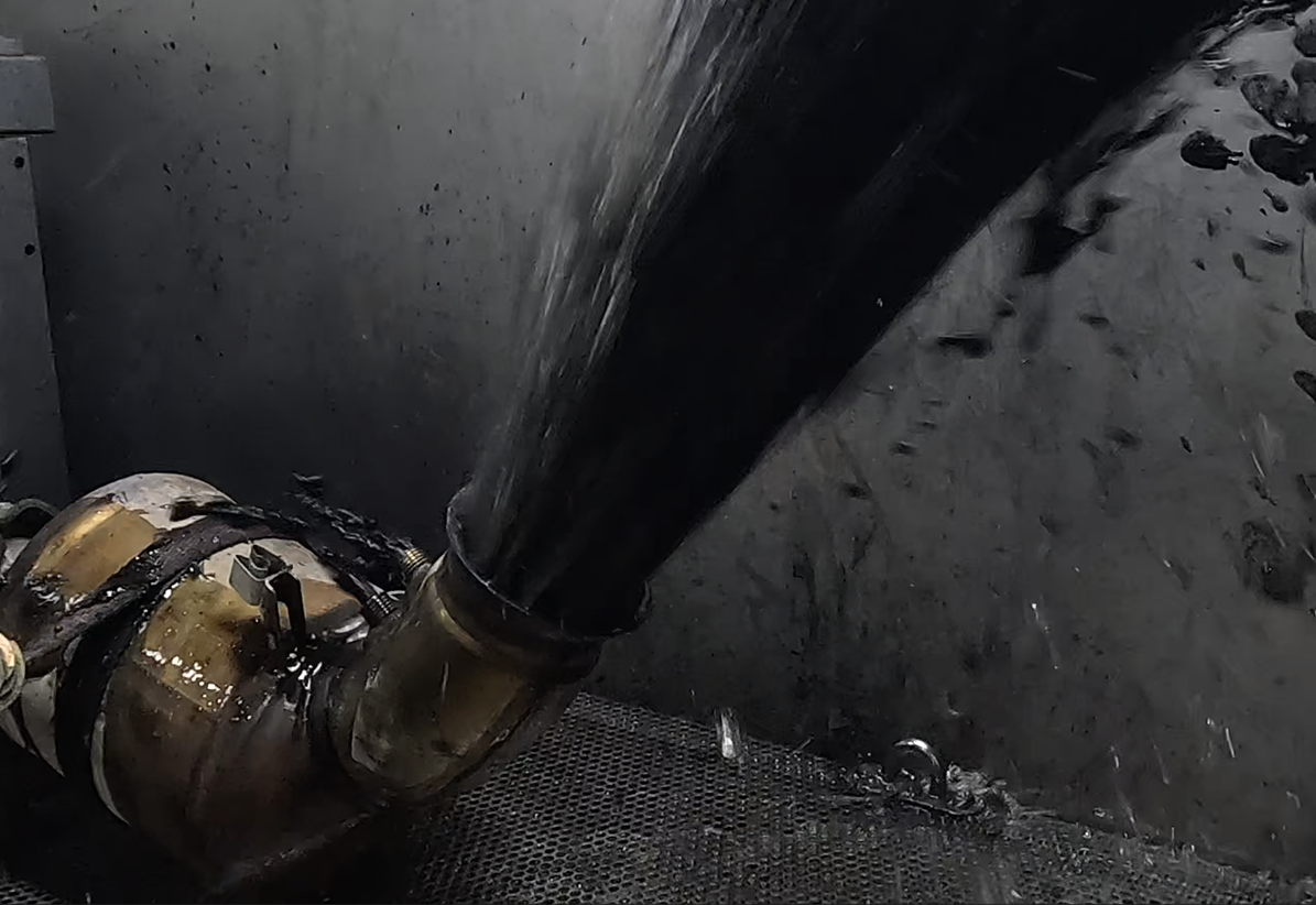 Nettoyage de FAP automobile