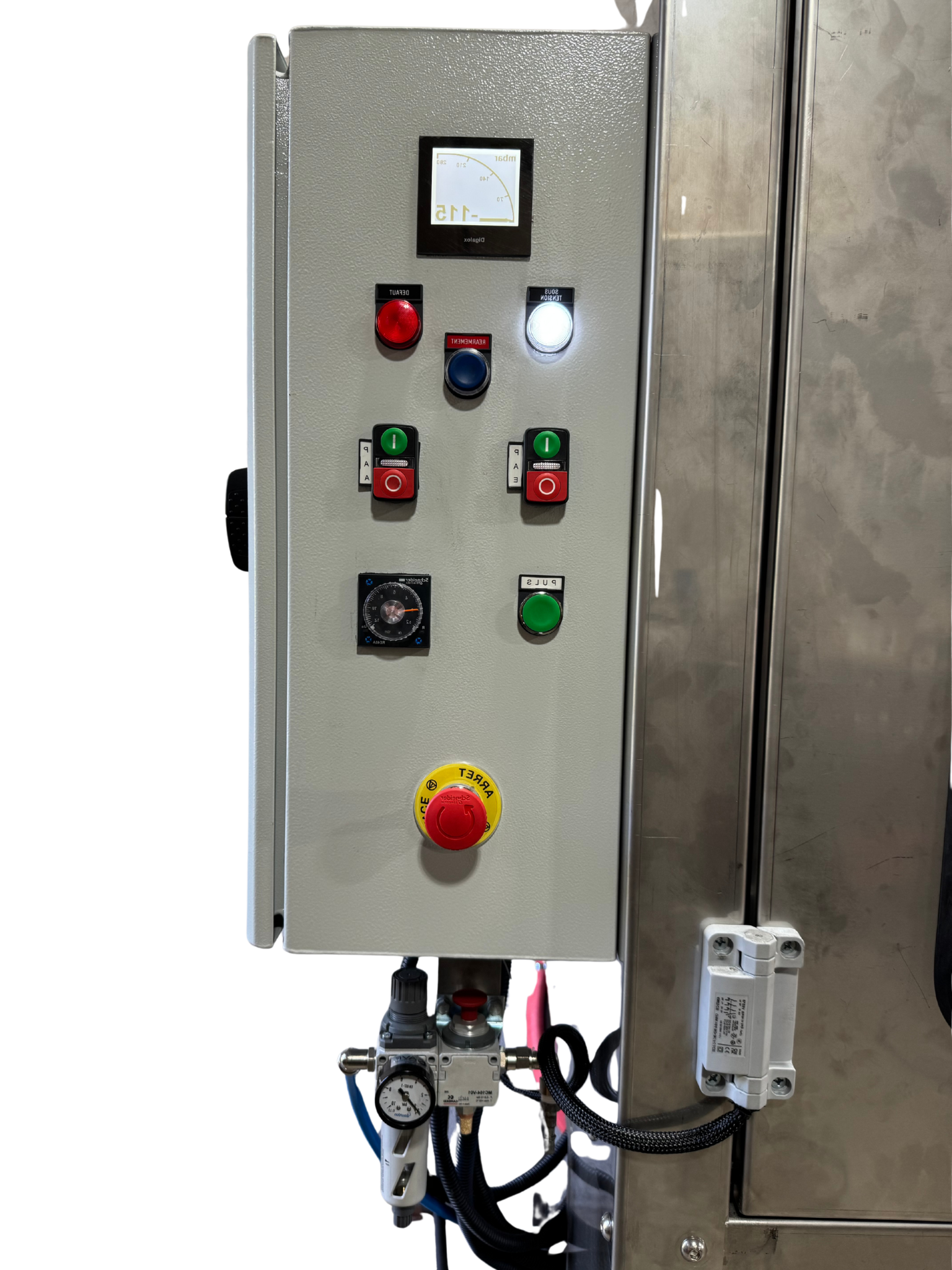 FAPECO – pupitre de commande manuelle